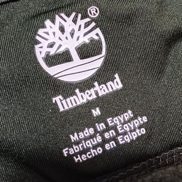 Timberland Men's size M Green Fleece Sweatshirt Sweater - Picture 5 of 11